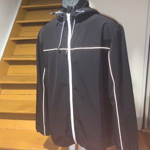 BRAND BLACK WINDBREAKER